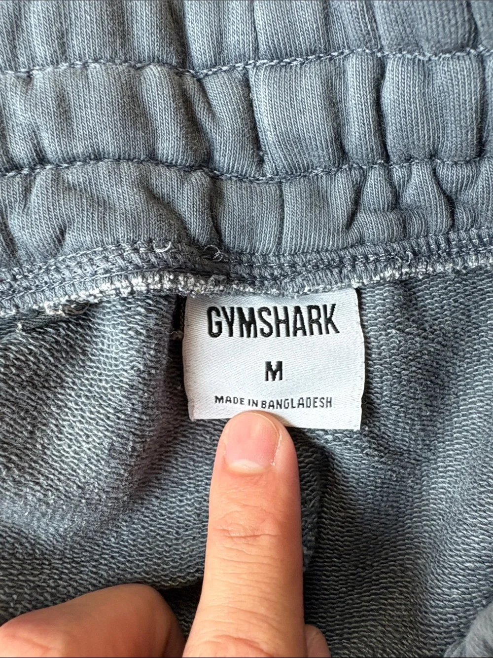 Gymshark Men's Slate Blue Athletic Shorts